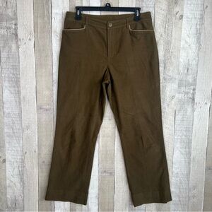 Vintage Y2K Lauren Ralph Lauren
Moleskin Felt Straight Leg Pants Size 8
Brown